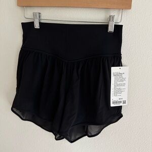 Lululemon nulu and mesh high rise shorts nwt